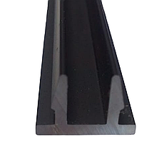 Крышка для алюминиевого профиля Black