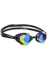 Очки для плавания стартовыеTurbo Racer II Rainbow черн/фиол