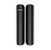 DoorProtect Plus Fibra черный Магнитный датчик открытия с сенсором удара и наклона Ajax - фото 1 - id-p111172821