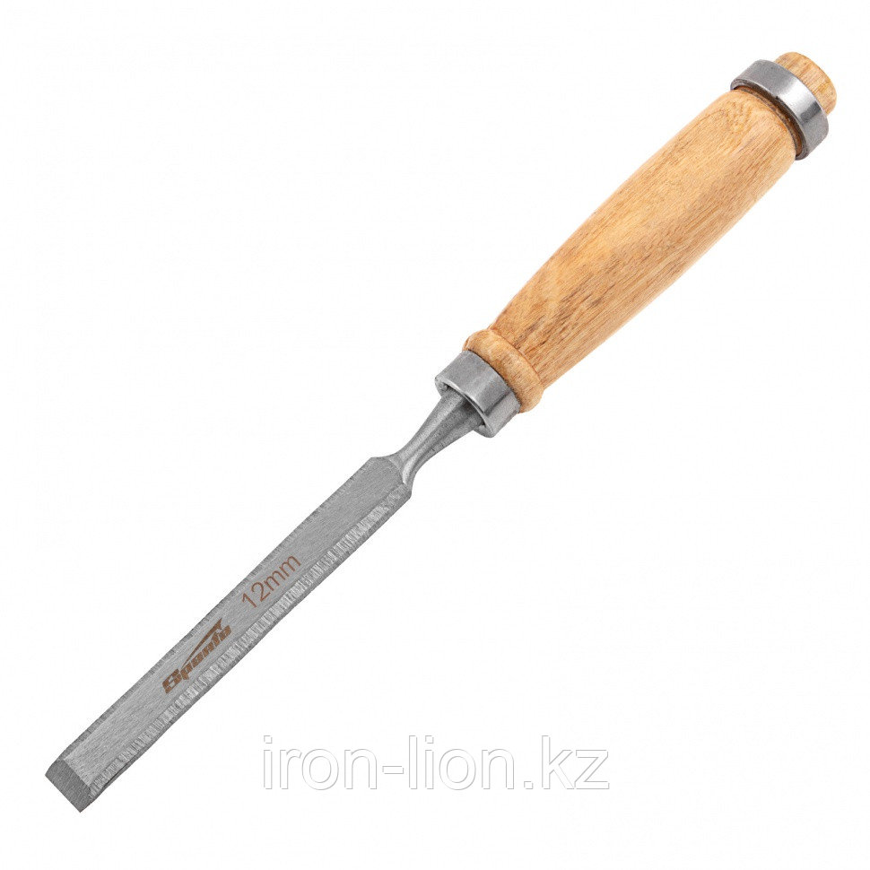 Долото-стамеска 12 мм, деревянная рукоятка// Sparta - фото 1 - id-p111184917
