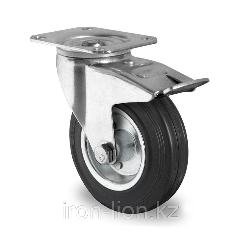 Комплект колес 200 мм для телег TOR ТП (2 пов, 2 не пов.) - фото 1 - id-p111180154