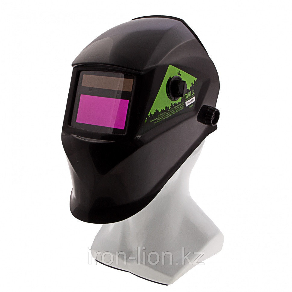 Щиток защитный лицевой (маска сварщика) с автозатемнением Ф5, коробка Сибртех - фото 1 - id-p111187049