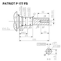 Двигатель Patriot P 177 FB