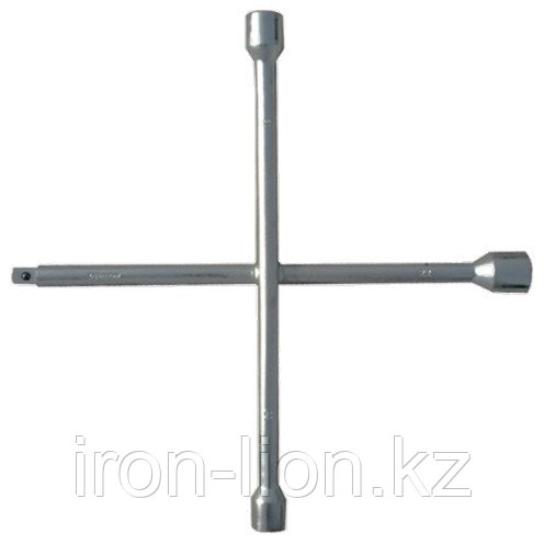 Ключ-крест баллонный, 17 х 19 х 21 мм, под квадрат 1/2, толщина 16 мм Matrix - фото 1 - id-p111189064