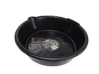 ROCKFORCE Емкость пластиковая круглая для слива отработанного масла и технических жидкостей 6л ROCKFORCE