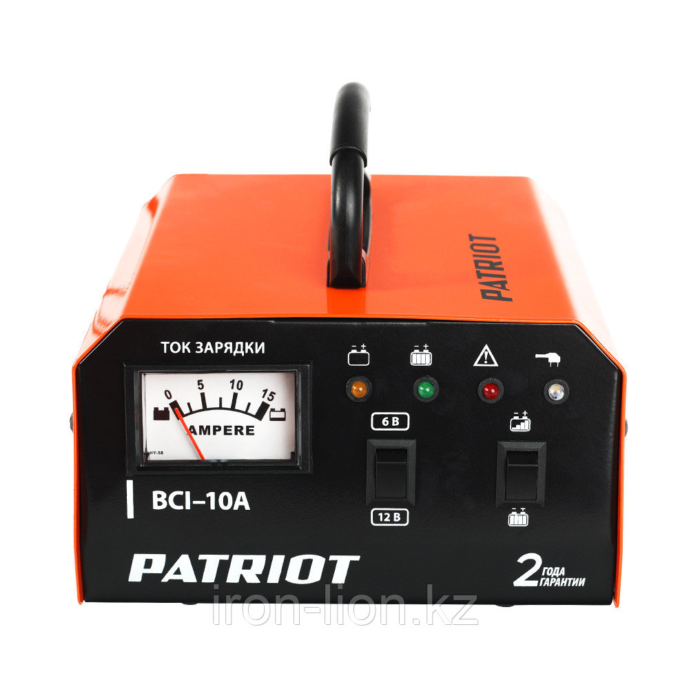 Зарядное устройство Patriot BCI-10 A - фото 3 - id-p111181673