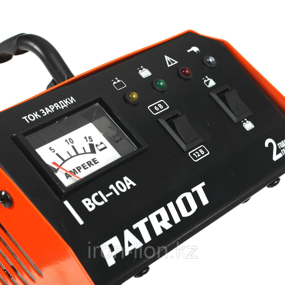 Зарядное устройство Patriot BCI-10 A - фото 4 - id-p111181673