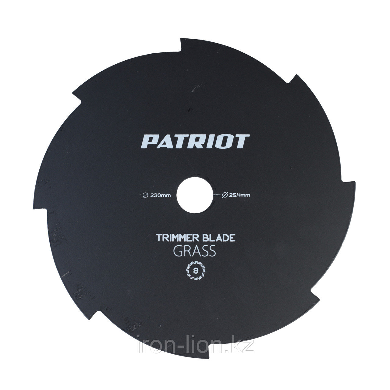 Нож Patriot TBS-8 для триммера (230х25.4 мм, 8 зубьев) - фото 1 - id-p111180784