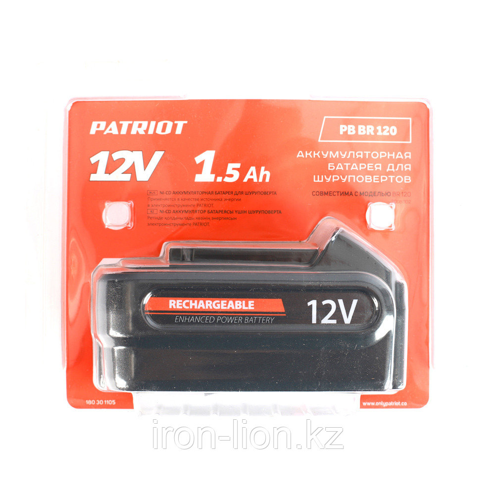 Батарея аккумуляторная PB для BR 120 (12 В, 1.5 А*ч, Ni-Cd) - фото 2 - id-p111180802