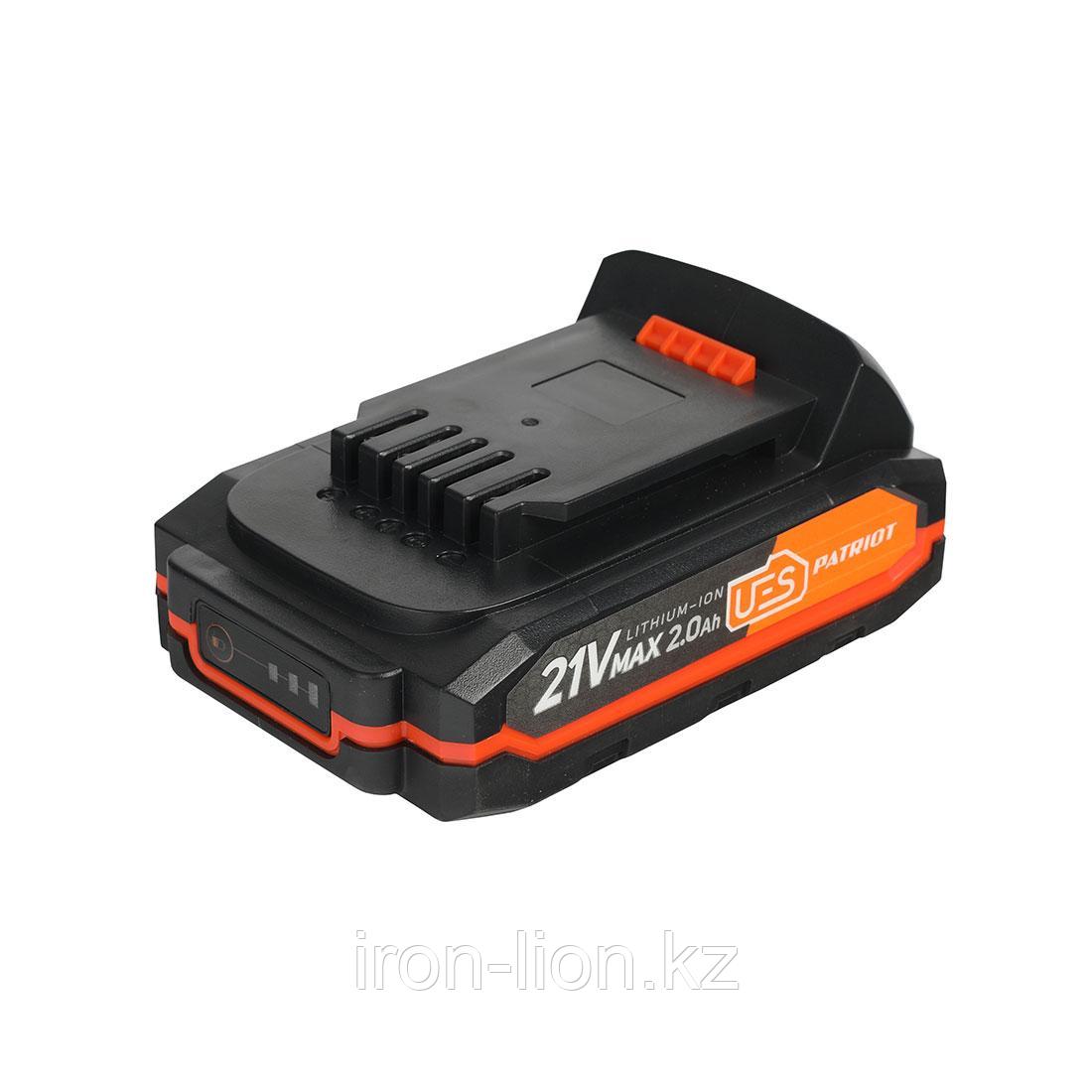 Батарея аккумуляторная BR 21 V Max Pro UES (21 В, 2 А*ч, Li-ion) - фото 2 - id-p111180823