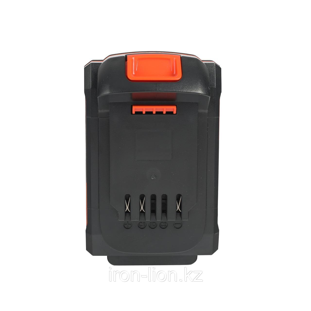 Батарея аккумуляторная BR 21 V Max Pro UES (21 В, 2 А*ч, Li-ion) - фото 4 - id-p111180823