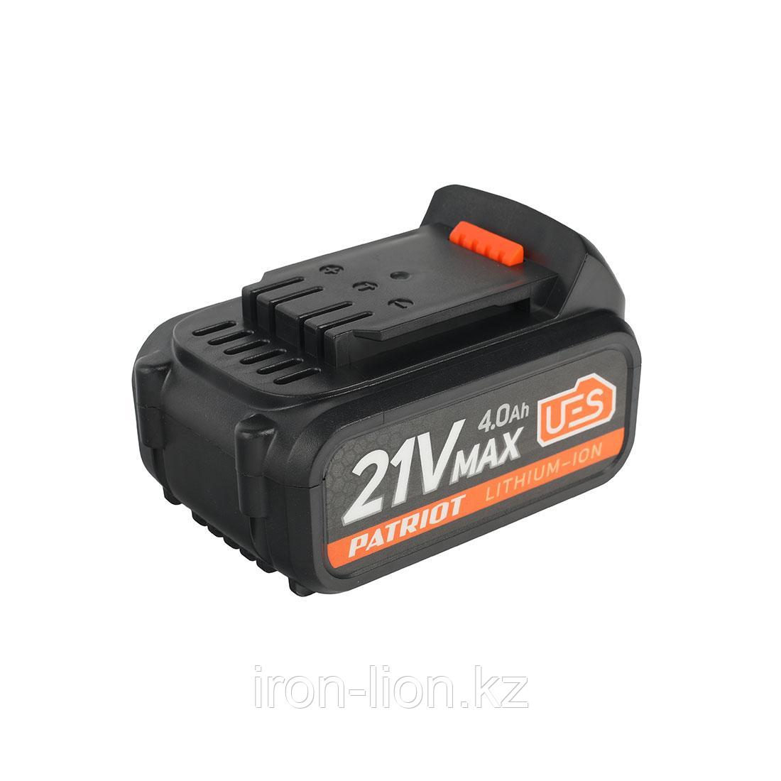 Батарея аккумуляторная BR 21 V Max Pro UES (21 В, 4 А*ч, Li-ion) - фото 2 - id-p111180824