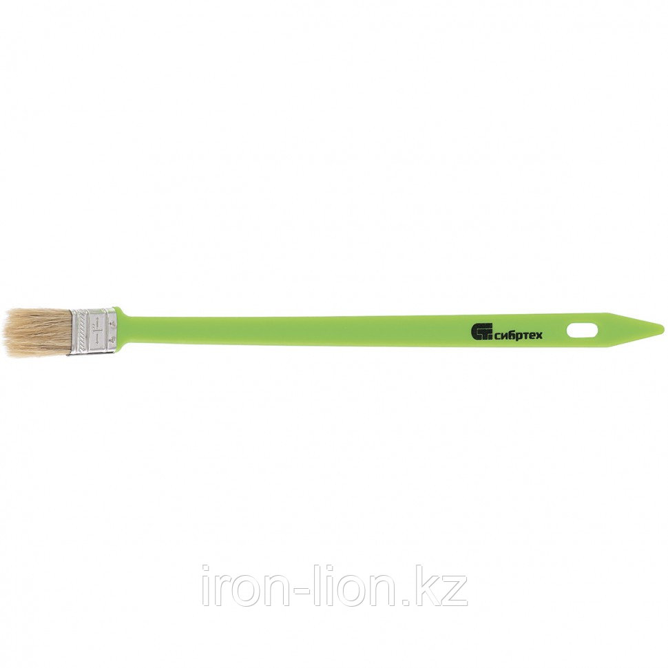 Кисть радиаторная 25 мм, натуральная щетина, пластиковая ручка Сибртех - фото 1 - id-p111196228