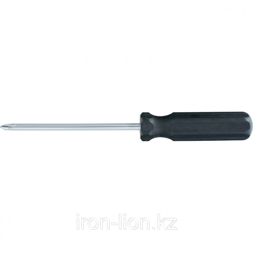 Отвертка PH1 х 75 мм, углеродистая сталь, черная пластиковая рукоятка Sparta - фото 1 - id-p111188535