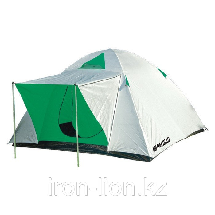 Палатка двухслойная трехместная 210 x 210 x 130 см, Camping Palisad - фото 1 - id-p111191217