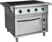 Плита электрическая 4 конфорки с духовым шкафом ПищТех ПЭП-0,48-ДШ-01
