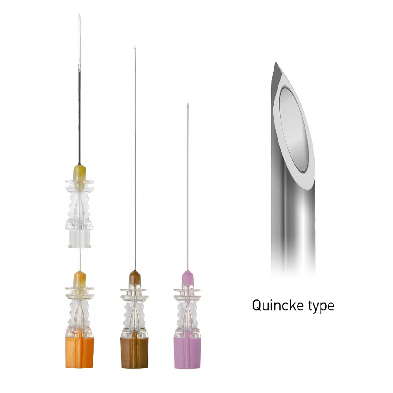 Игла для спинальной анестезии, Quincke (Квинке), 20G×3 1/2 (0.9×90 мм); - фото 1 - id-p111199949