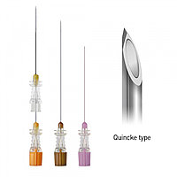 Игла для спинальной анестезии, Quincke (Квинке), с проводником 20G×1 (0.9×34 мм), 25G×3 (0.5×90 мм