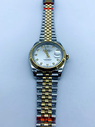 Механические наручные часы Rolex Datejust Steel and Yellow Gold - Дубликат (12060)