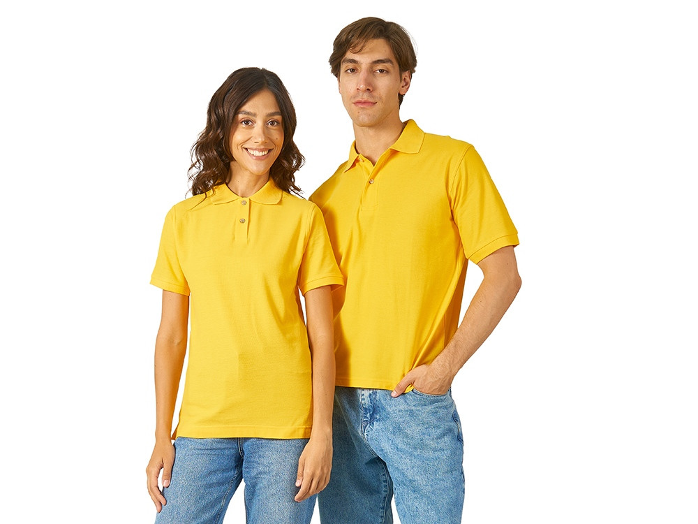 Рубашка поло Boston женская, золотисто-желтый - фото 4 - id-p90485244