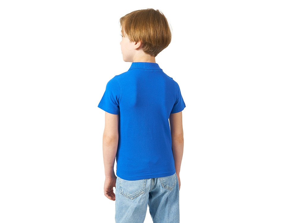 Рубашка поло First детская, классический синий - фото 3 - id-p87291144