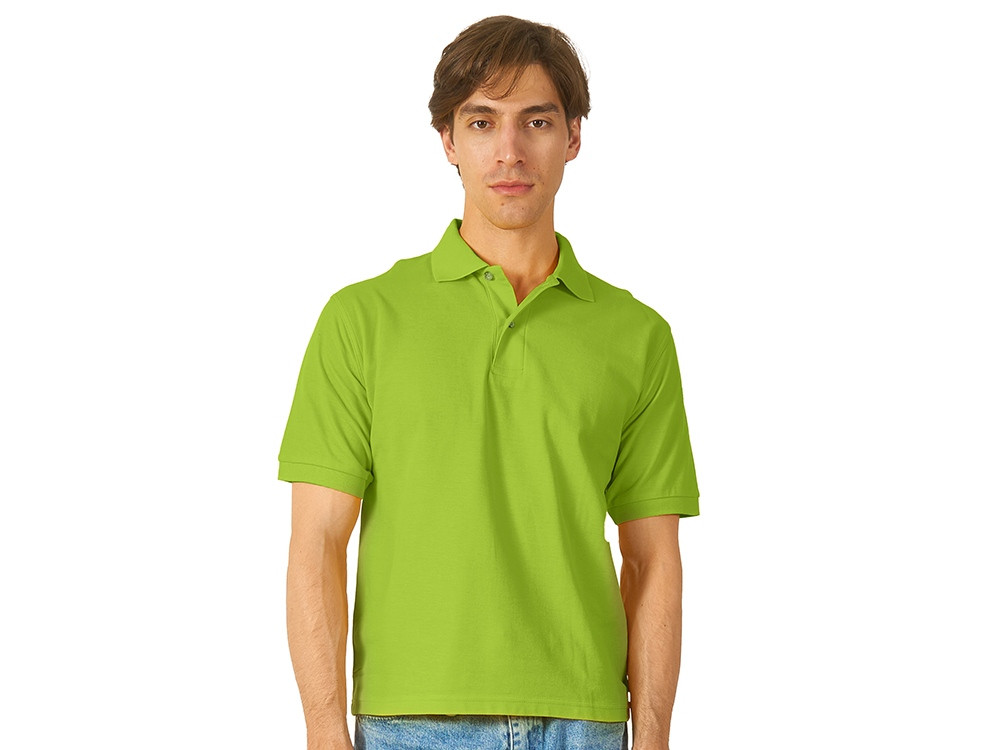 Рубашка поло Boston 2.0 мужская, зеленое яблоко - фото 1 - id-p110092177