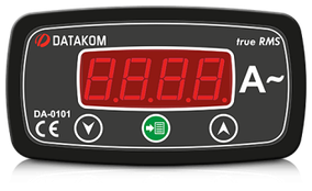 Щитовой измерительный прибор Datakom DA-0101 амперметр, 1-фазный, 96х48