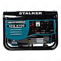 Бензиновый генератор Stalker SPG 2700 (N) 25658 (2.0 кВт, 220 В, ручной старт, бак 15 л)