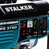 Бензиновый генератор Stalker SPG 3700E (N) 25659 (2.5 кВт, 220 В, ручной/электро, бак 15 л), фото 6