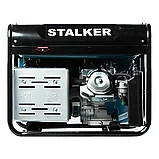 Бензиновый генератор Stalker SPG 8800E 26128 (6.5 кВт, 220 В, ручной/электро, бак 25 л), фото 4