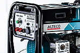 Бензиновый генератор сварочный ALTECO AGW 250 A 22092 (2.5 кВт, 220 В, ручной/электро, бак 18 л), фото 6