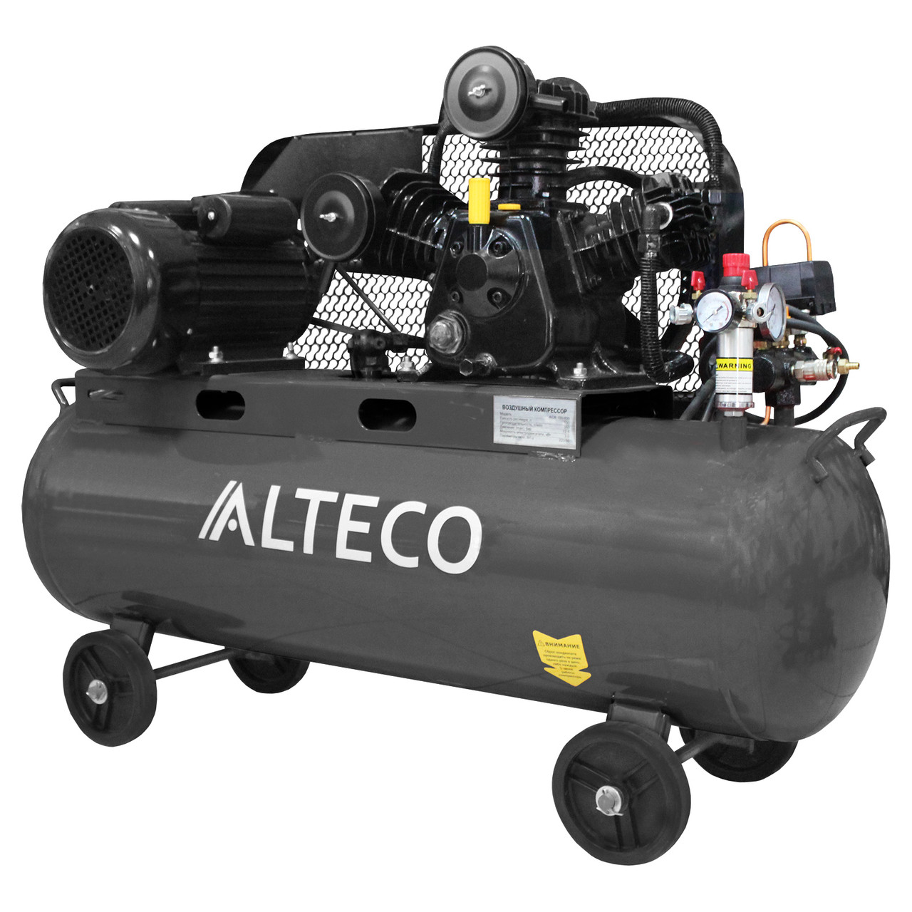 Компрессор ALTECO ACB 100/400 20957 (3.0 кВт; 100 л; 760 л/мин; 12 бар; 220 В, масляный)