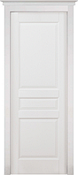 Межкомнатная дверь ОКА Валенсия Массив Ольхи Полотно глухое (ПГ), Белый, 2000мм×900мм