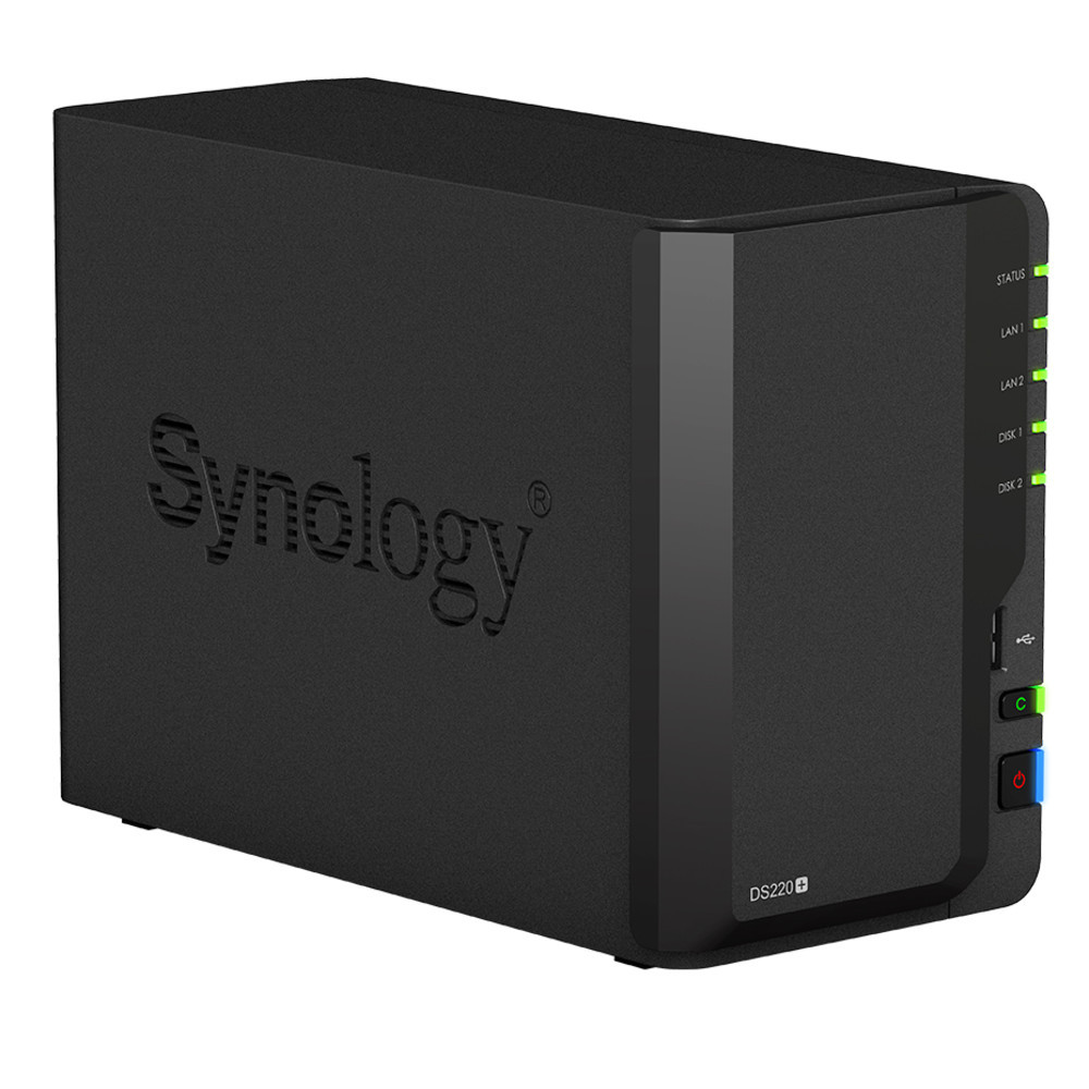 Сетевое оборудование Synology Сетевой NAS сервер DS220+ - фото 1 - id-p111203334