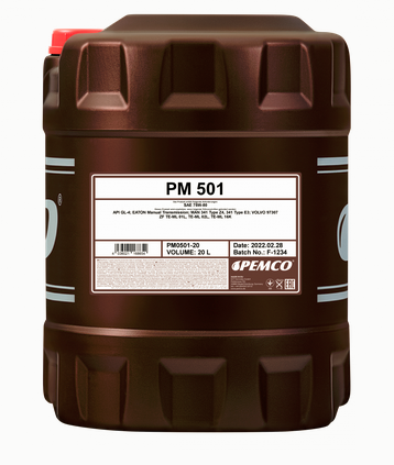 Трансмисионное масло PEMCO 501 75W-80 PM0501 - фото 1 - id-p111203412