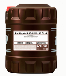 Трансмисионное масло  PEMCO Hypoid LSD 85W-140 PM0540
