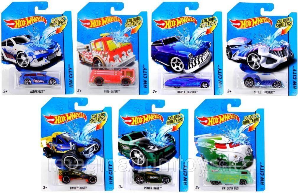 Hot Wheels Color Shifters машинка меняющая цвет, в ассортименте