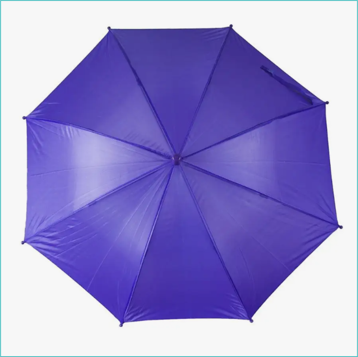Зонт детский однотонный (фиолетовый) - фото 3 - id-p111203777