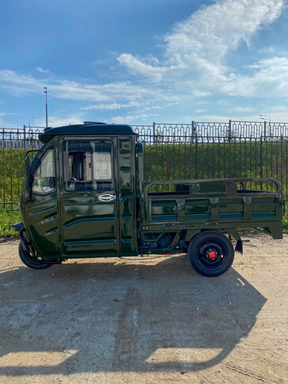 Трицикл грузовой GreenCamel Тендер D1500 (60V 1000W) кабина, понижающая - фото 2 - id-p111203854