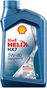 Масло моторное Shell Helix HX-7 5W40 Россия, 1 л - фото 1 - id-p111203901