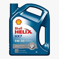 Масло моторное Shell Helix HX-7 5W30, 4 л