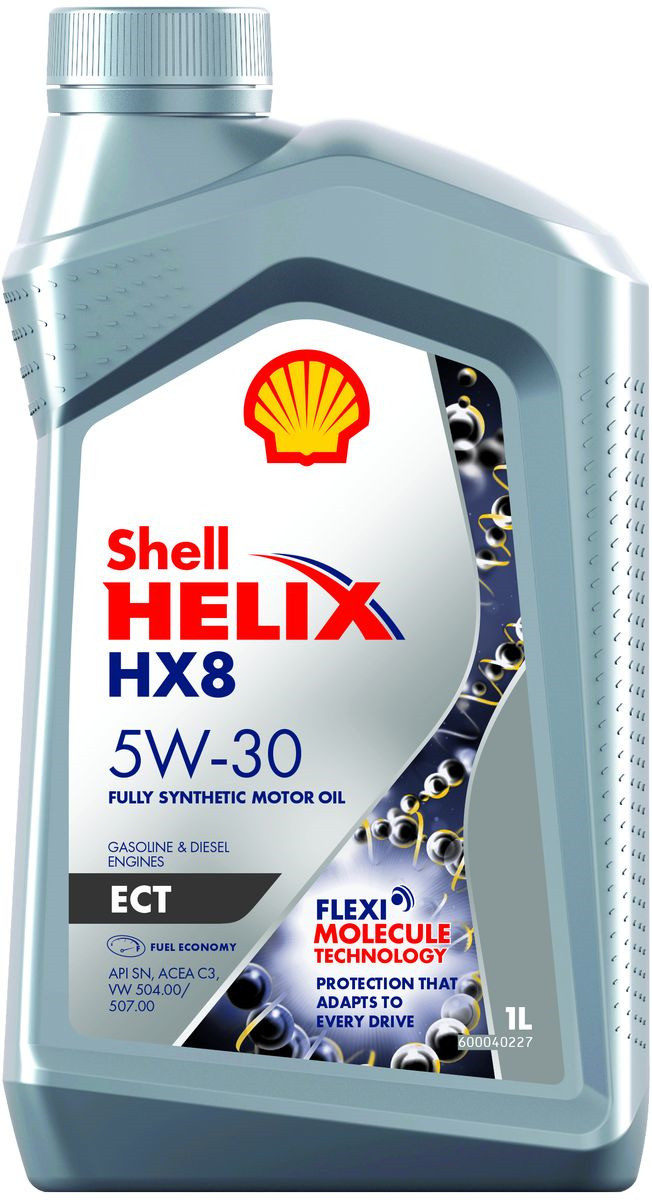 Масло моторное Shell Helix HX-8 ECT 5W-30 Россия, 1 л - фото 1 - id-p111204053