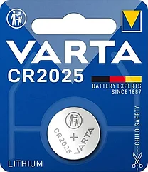Батарейка Varta, CR2025 1 шт/уп
