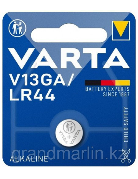Батарейка Varta, LR44 1 шт/уп