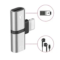 Переходник Lightning - Lightning + Audio (ViTi LHP)