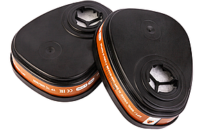 Фильтры JETA SAFETY 6510 противогазовые для защиты от органических газов и паров 2шт