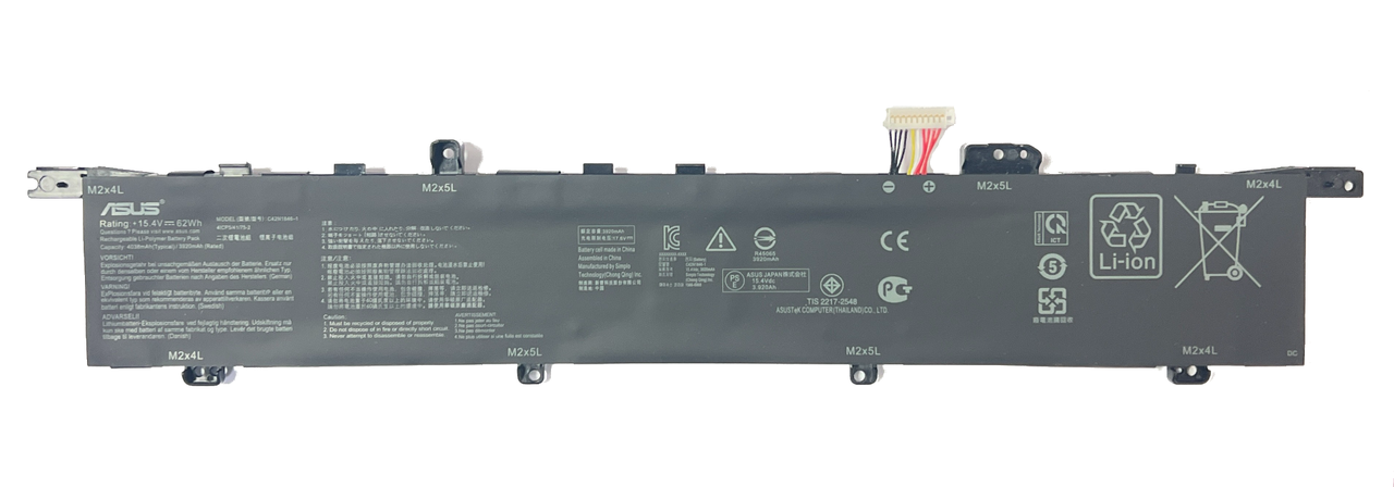Аккумулятор для ноутбука Asus ZenBook Pro Duo UX581 C42N1846 C42N1846-1 15.4V 62Wh 4038mAh (org)