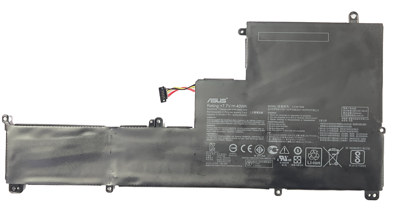 Аккумулятор для ноутбука Asus Zenbook 3 UX390 C23N1606 7.7V 5045mAh 40Wh (org)