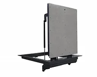 Люк напольный "Стелс утепленный", петли 1300 мм, под плитку