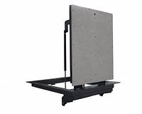 Люк напольный "Стелс утепленный", петли 1600 мм, под плитку